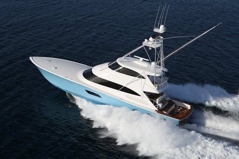 Viking 92 Enclosed Bridge