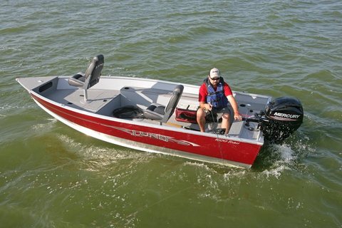 Lund 1600 Rebel Tiller