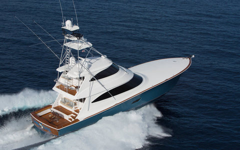 Viking 80 Enclosed Bridge