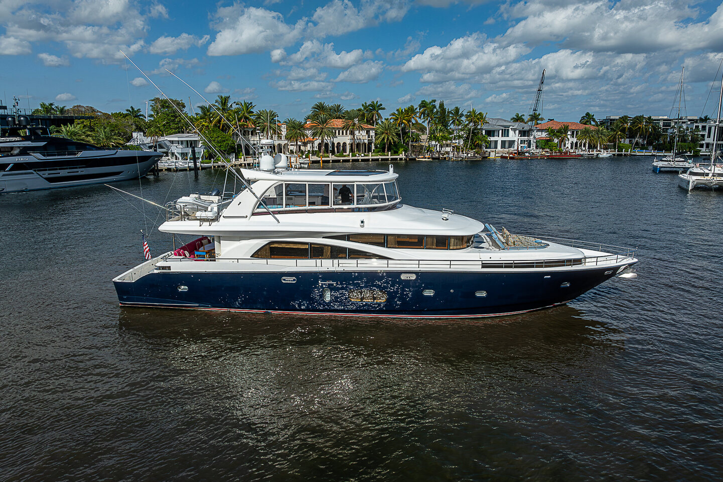 2013 Johnson 78' Cockpit Motor Yacht "Seven D's" photo 1