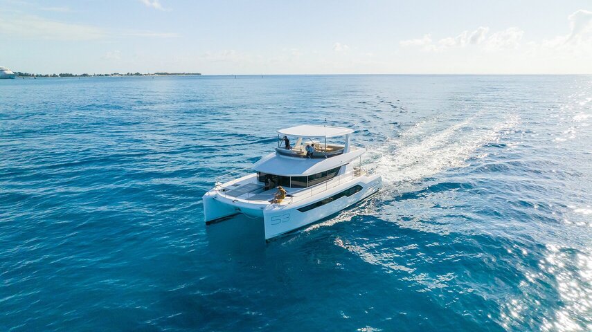 Leopard 53 Powercat -- "Closer to the Sun"