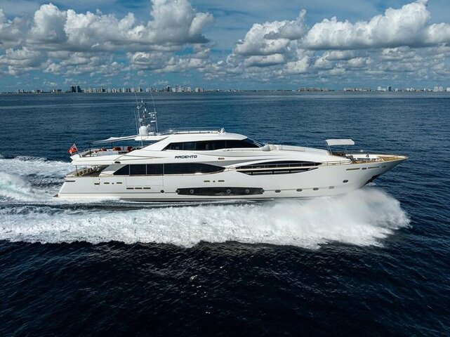 2013 Ferretti 124' Custom Line "Argento"
