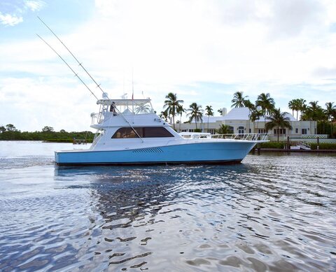 1997 Viking 58' Convertible "La Trinita"