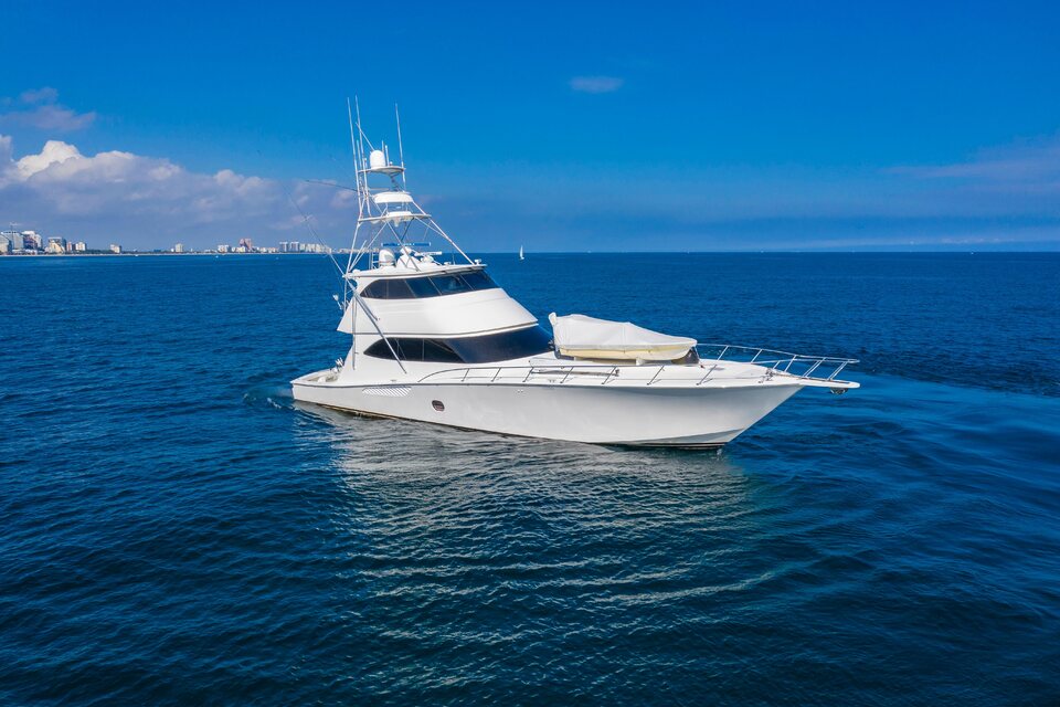 2014 Viking 76' Enclosed Bridge "Osh-It" photo 1